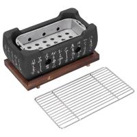 Parrilla De Barbacoa Japonesa Portátil Accesorios Para Horno De Carbón De Aleación De Aluminio Para Uso Doméstico - details 4