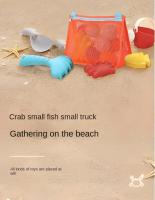 Bolsa De Almacenamiento Para Niños Juguete Viaje Playa Transpirable Con Malla Hombro Material De Poliéster Bolsa De Viaje - details 2