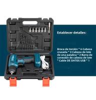 Set De Destornillador Eléctrico Cordless 8V Mini Taladro Portátil Herramientas Eléctricas Multifuncionales Para El Hogar - details 9
