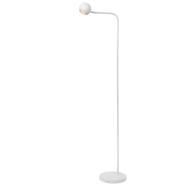 Lucide COMET - Lámpara de suelo Recargable - Batería/acumulador - LED 3 StepDim - 1x3W 2700K - Blanco - 1