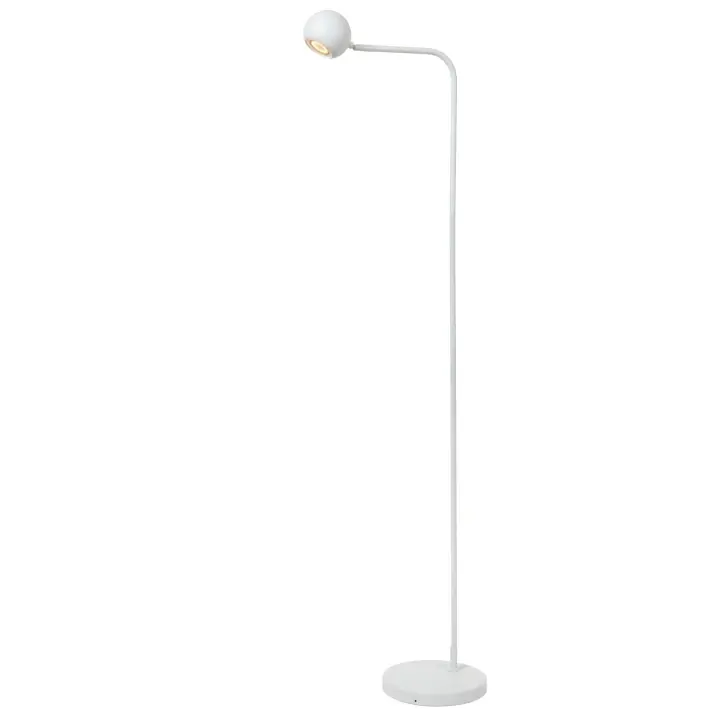 Lucide COMET - Lámpara de suelo Recargable - Batería/acumulador - LED 3 StepDim - 1x3W 2700K - Blanco - 1