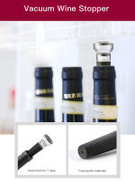 Juego De Abrevidrios Eléctricos Para Vino Y Cerveza Con Abreborrachos Y Abrebotellas Automáticos Operado Por Batería Accesorios De Cocina - details 4
