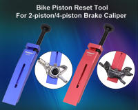 Herramienta De Recalado De Pistón De Calipero Bicicleta HEPPE Para 2-Pistón 4-Pistón SHIMANO/SRAM Ajuste De Pistones De Freno De Disco De Bicicleta De Aluminio Herramienta Para MTB/Road Bike - details 1