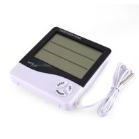 Metros De Temperatura Y Humedad Digital LCD Estación Climática Con Reloj Para El Hogar Medidor Thermohygrometer Multifuncional - details 5
