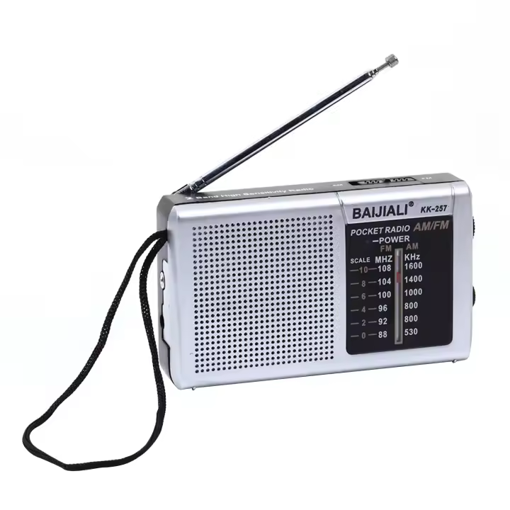 Mini Radio Digital Portátil Con Altavoz Integrado SW/AM/FM Batería Operada Antena Telescópica Para Uso Emergente Interior Y Exterior - 1