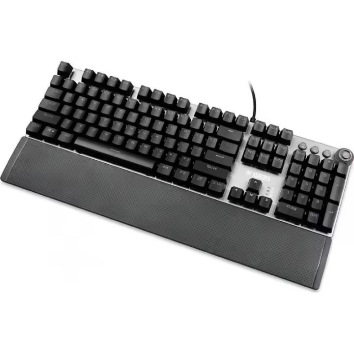 iBox Aurora K-3 keyboard USB QWERTY Silver - 1