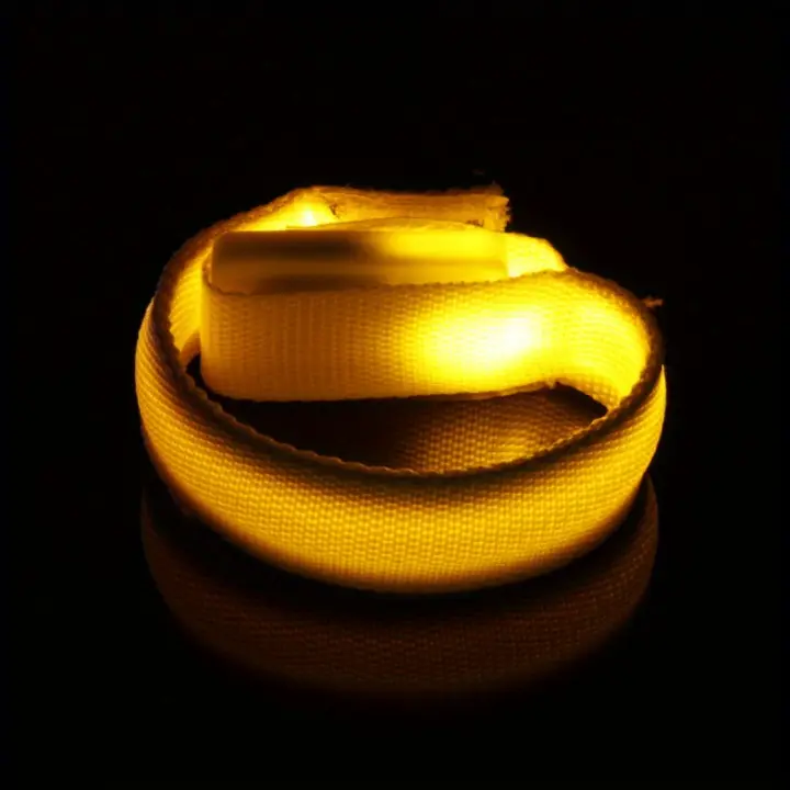 Pulsera Luminosa LED Para Correr De Noche Y Conciertos Pulsera Fluorescente Para Actividades De La Noche Y Fiestas - 1