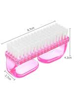 Kit De Herramientas Para Arte De Uñas 4pcs Con Cepillo Grande Para Esmalte, Cepillo De Polvo, Cepillo De Limpieza Y Empuñadura De Cutícula - details 1