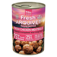 Arquivet Albóndigas para Perros con Pollo 400gr, Ingredientes Naturales y Sostenibles, Deliciosa experiencia culinaria para tu compañero canino, Cocinadas a Fuego lento para preservar su valor nutricional - details 2