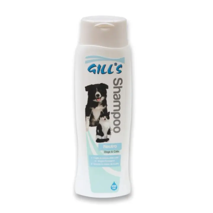 Champú Gill's neutro para gato y perro 200ml - Cuidado suave para tu mascota - 1