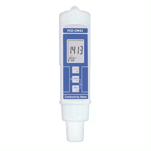 PCE Instruments Conductimetro para EC y TDS (suma de sales y materia sólida disueltas) / ámbito de uso para el acondicionamiento del agua, piscicultura, acuarios, piscinas, control de calidad, agricultura y horticultura, cultivos hidropónicos  PCE-CM 41 - 1