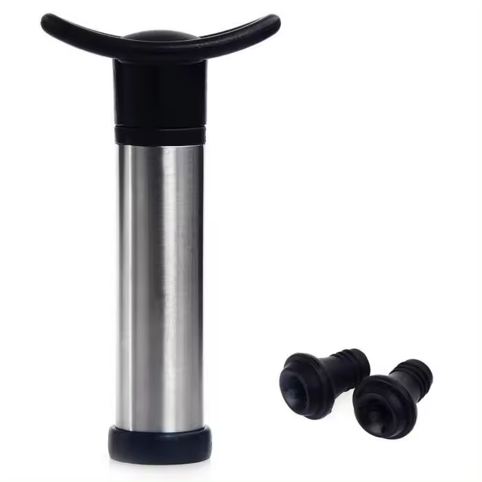 Vino de Bomba de vacío de Maple inoxidable para con 2 tapones - 1