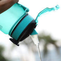 Botella Deportiva De 1000ml Con Tapa Y Marca De Tiempo Para Exteriores Camping Copo De Bebida Portátil Antigrado Y Reutilizable Para Estudiantes - details 15