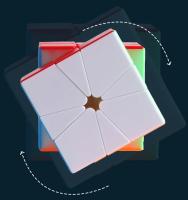 Picube SengSo SQ-1 Cubo Mágico Cuadrado Magico Puzzle Educativo Para Niños Y Adultos Material Plástico Magnético - details 1