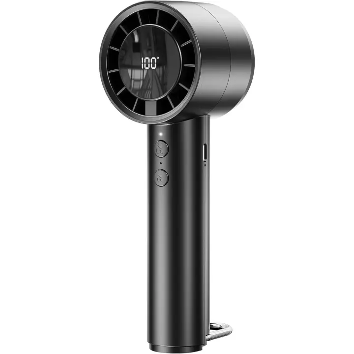 Ventilador de mano con batería recargable, mini ventilador - 1