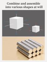 Bloques De Construcción Magnéticos Creativos Set De Mi Mundo Escena Famosa Arquitectónica Juguete DIY Para Niños Y Niñas Regalo De Navidad - details 7