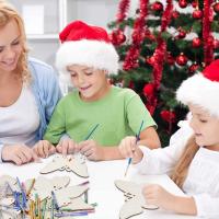 8pcs Artesanías De Mariposa No Terminadas En Madera Para Niños Ornamentos Para Pintar Y Colgar En El Hogar DIY Regalos Para Niños - details 8