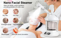 Vaporizador Facial Profesional Mist Humidificador Nano Hidratante Para Cuidado De La Piel Con Funciones De Rejuvenecimiento Y Limpieza Facial - details 1