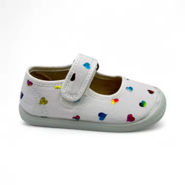 Zapatillas marca Vul-Peques para infantil en color blanco - 1