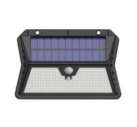 4pcs Outdoor Solar 283LED Charging Lighting Waterproof Home Courtyard Exterior Wall Infrared Human Body Induction Wall Lamp - details 0