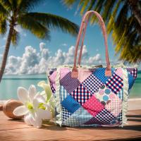 MEJORADA Tote Bag Grande - Bolso de Playa con Flecos, Estilo Bohemio y Colorido, Tamaño 55x35x20cm, Ideal para Playa, Compras y Uso Diario - details 8