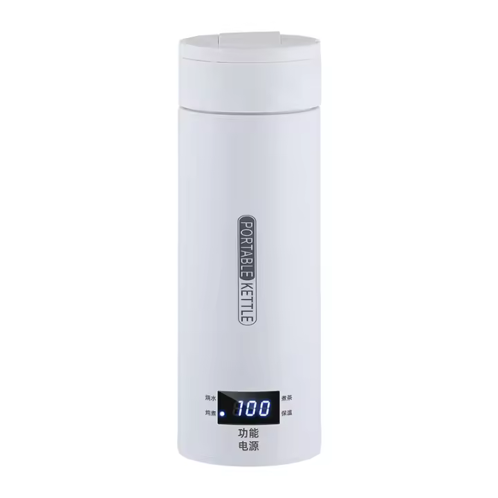 Hervidor De Agua Eléctrico Portátil Para Té Y Café Mantenedor De Calor Inteligente Con LED Para Calentar Botella De Leche Bebé Viaje - 1
