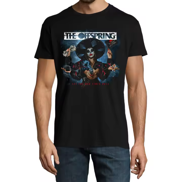 Camiseta The Offspring Let the bad times roll, hombre mujer unisex música rock - 1