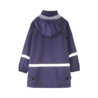 Chaqueta Impermeable Para Niños Con Gorro Y Bolsillo Para Actividades Al Aire Libre En Primavera Y Otoño Color Sólido - details 10