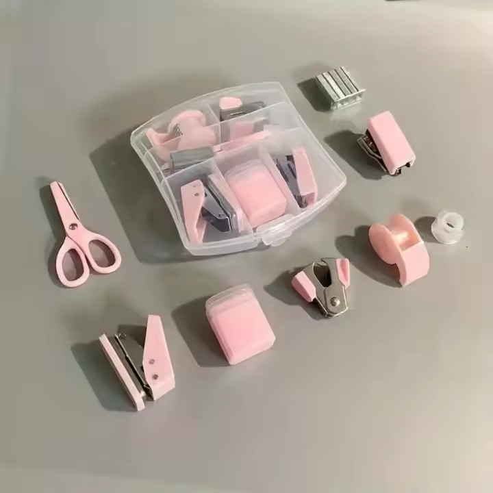 Mini Conjunto De Accesorios Para Encuadernación Portátil Y Diaria Para Enrollar Papel Adecuado Para Hogar Clase Y Oficina - 1