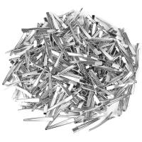 20pcs Accesorios De Cabello De Alligator Metálicos Para Manualidades Base Vacía Para Barretas Y Pinzas De Cabello Suministros Para Fabricación De Joyería - details 0