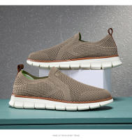 Zapatos Casuales Para Hombre Transpirables Deportivos Ligeros Y Cómodos Talla 39-48 Zapatos Slip-On Para Exterior - details 10