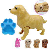 Muñeca De Princesa DIY 30cm Con Perro Grande Y Pequeños Para Juegos De Rol Regalo De Cumpleaños Para Niñas Muñeca De Película Y TV - details 10