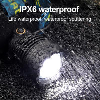 Linterna Frontal De Corbata Super Brillante 6500000LM Potente Para Escalada Pesca Y Trabajo Al Aire Libre Con Luz LED Dimmer Y Ángulo De 60° - details 11