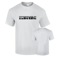 Camiseta Premium Scorpions Musica Hard Rock Heavy Metal 190grs blanca o negra 100% algodon Unisex - details 1