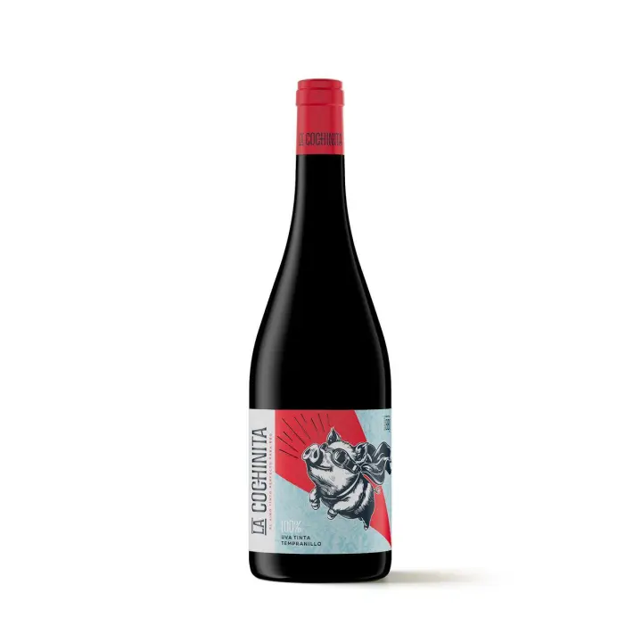 La Cochinita - Tempranillo - Vino tinto- V.T. Extremadura 2023 - 1
