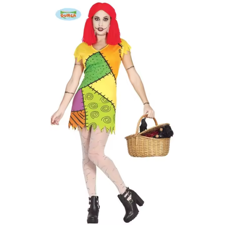 DISFRAZ DE RAG DOLL ADULTA GUIRCA - 1