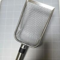 Escobilla De Arena Para Gatos De Acero Inoxidable Con Diseño De Agujeros Finos Herramienta Para Limpieza De Orina De Perros Y Conejos - details 7