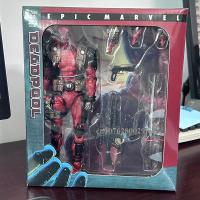 Figura De Acción Deadpool Ultimate X-Men Yamaguchi Revoltech Neca Super Héroe Coleccionable Modelo Muñeco Regalo Para Fans - details 1