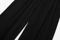 Conjunto De Traje Para Mujer TRAF Con Cuello Colgante Y Chaqueta De Botones Estilo Inglés Pantalones De Cintura Alta Casual - details 36