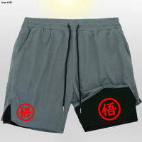 Pantalones Cortos De Entrenamiento Para Hombre Z Goku Anime Quick Dry 2 En 1 Running Gym Outdoor Verano Material Poliéster - details 1