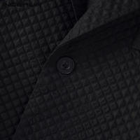 Blazer Casual Para Hombre Estilo Coreano INCERUN Texturizado Corto Para Fiestas De Color Sólido Talla S-5XL Moda Transversal - details 18