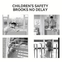 Cerradura De Seguridad Para Ventanas Y Puertas Sliding Sash Stopper Antirrobo Para Niños Cinta De Bloqueo De Armario - details 8