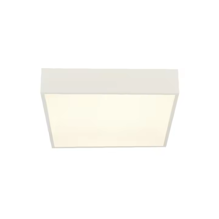Lámpara de techo Modern Zeus Aluminio policarbonato Blanco Led 16W 3000K - 1