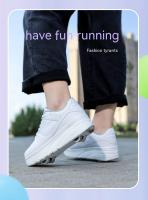Zapatos De Rollers Para Niños Y Niñas Con Cuatros Ruedas Zapatillas Deportivas Al Aire Libre Para Niños Y Niñas a Prueba De Agua Transpirables De Cuero - details 4