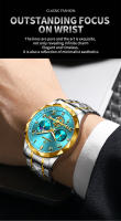 Reloj De Moda PENGAGAR Para Hombre Resistente Al Agua Con Luz Y Timer De Acero Inoxidable Movimiento De Cuarzo Reloj +Caja - details 8