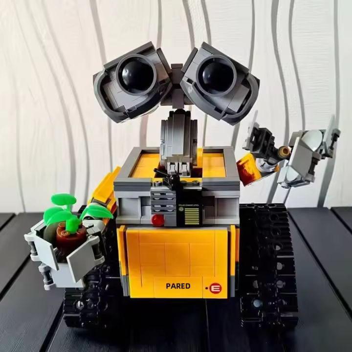 Conjunto De Bloques De Construcción Espacial Robot 677Pcs Juguetes DIY Para Niños Y Adultos Regalo De Cumpleaños Amigo Ideal Para Fiestas Y Ocasi\u00f3n Especial - 1