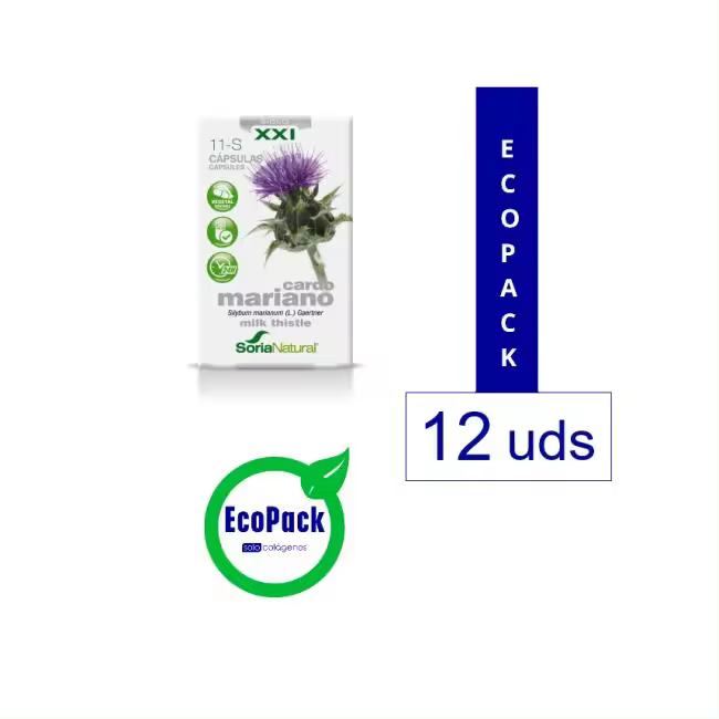 Soria Natural EcoPack 12 Cardo Mariano 30 Cap. - 1