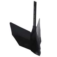 vidaXL Accesorio para arado de metal negro - details 0