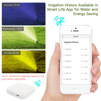 Temporizador De Riego Inteligente MOES Con Bluetooth Tuya Retraso De Lluvia Programable Con Riego Manual Y Automático - details 4