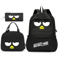 Set De 3 Bolsos Para Estudiantes Con Mochila Y Bolsa De Almuerzo Badtz Maru Para Adolescentes Cómodos Y Casuales Para Viajes - details 14